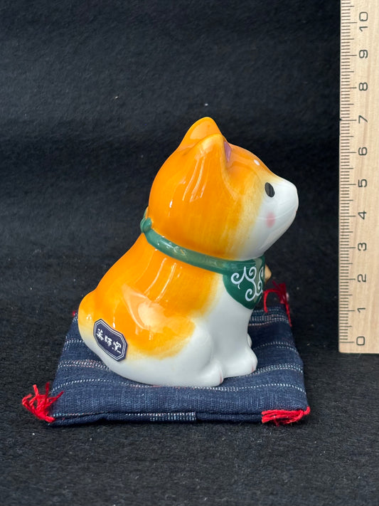 Shiba dog in ceramic