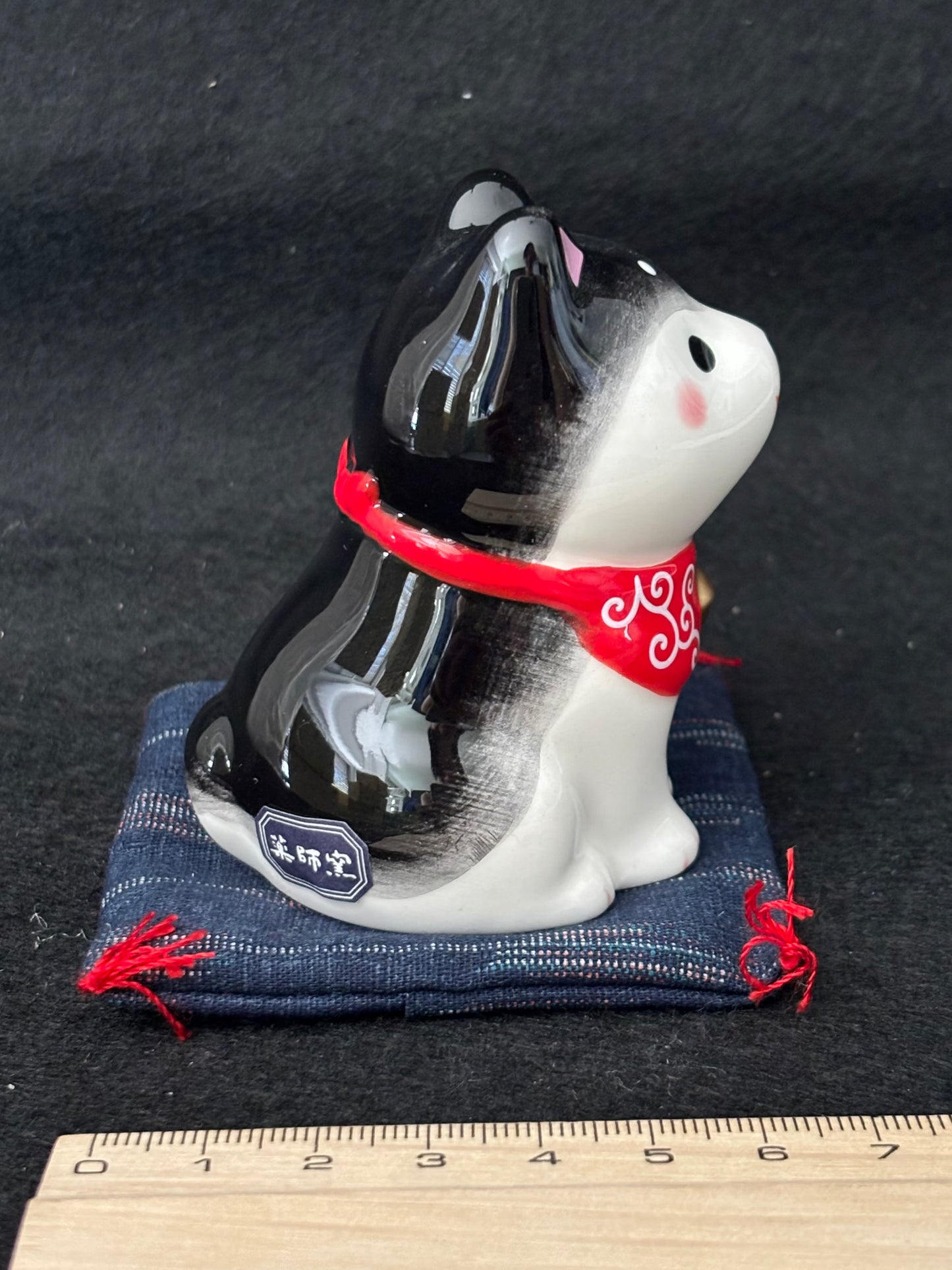 Shiba dog in ceramic