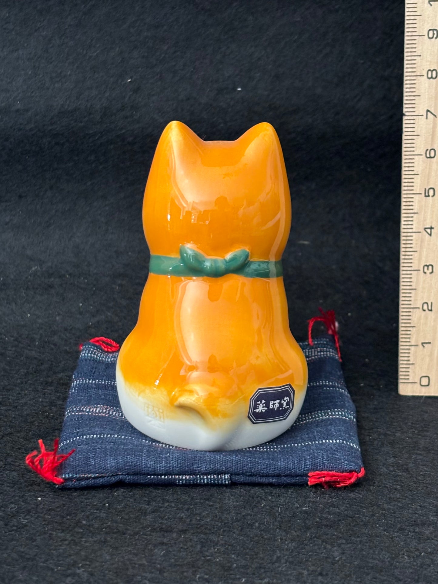 Shiba dog in ceramic