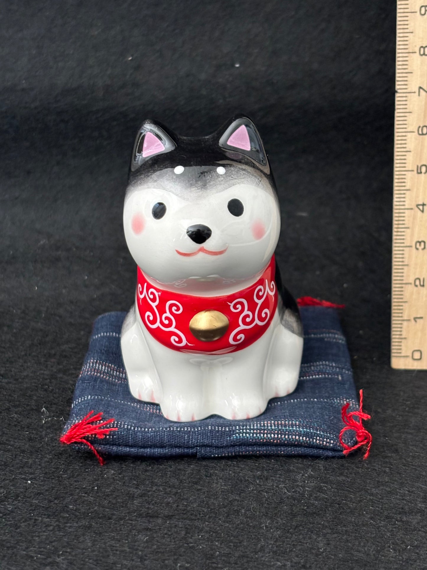 Shiba dog in ceramic