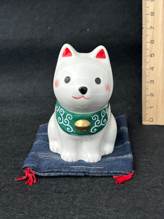 Shiba dog in ceramic