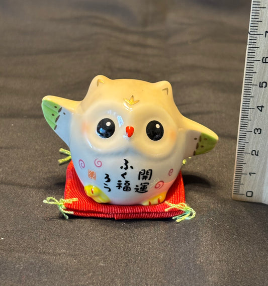 Fukuro the owl: bring luck and happiness