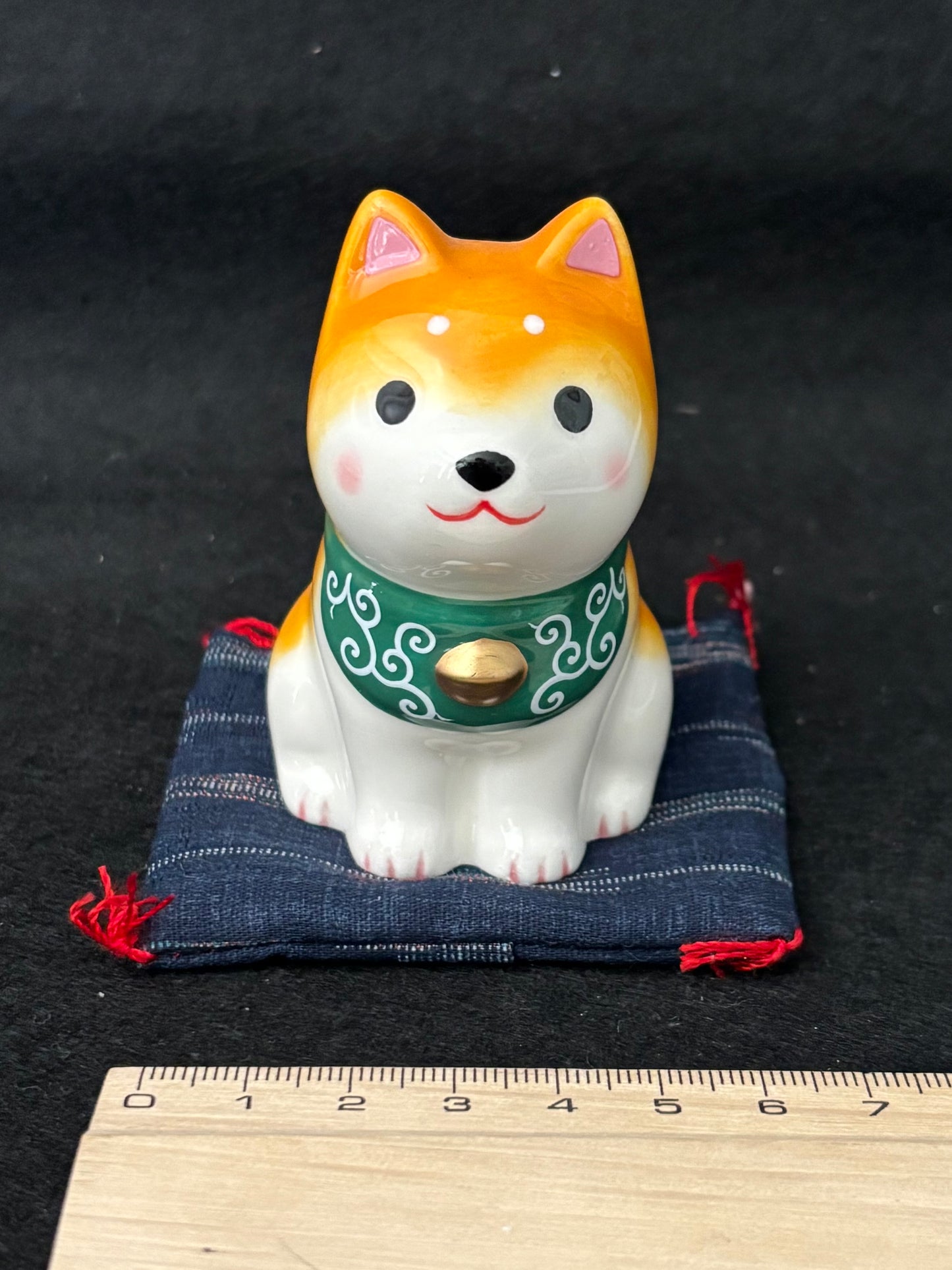 Shiba dog in ceramic